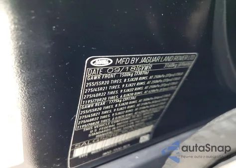 2019 Land Rover Range Rover Supercharged из США, поврежденный, VIN SALGS2RE3KA524347